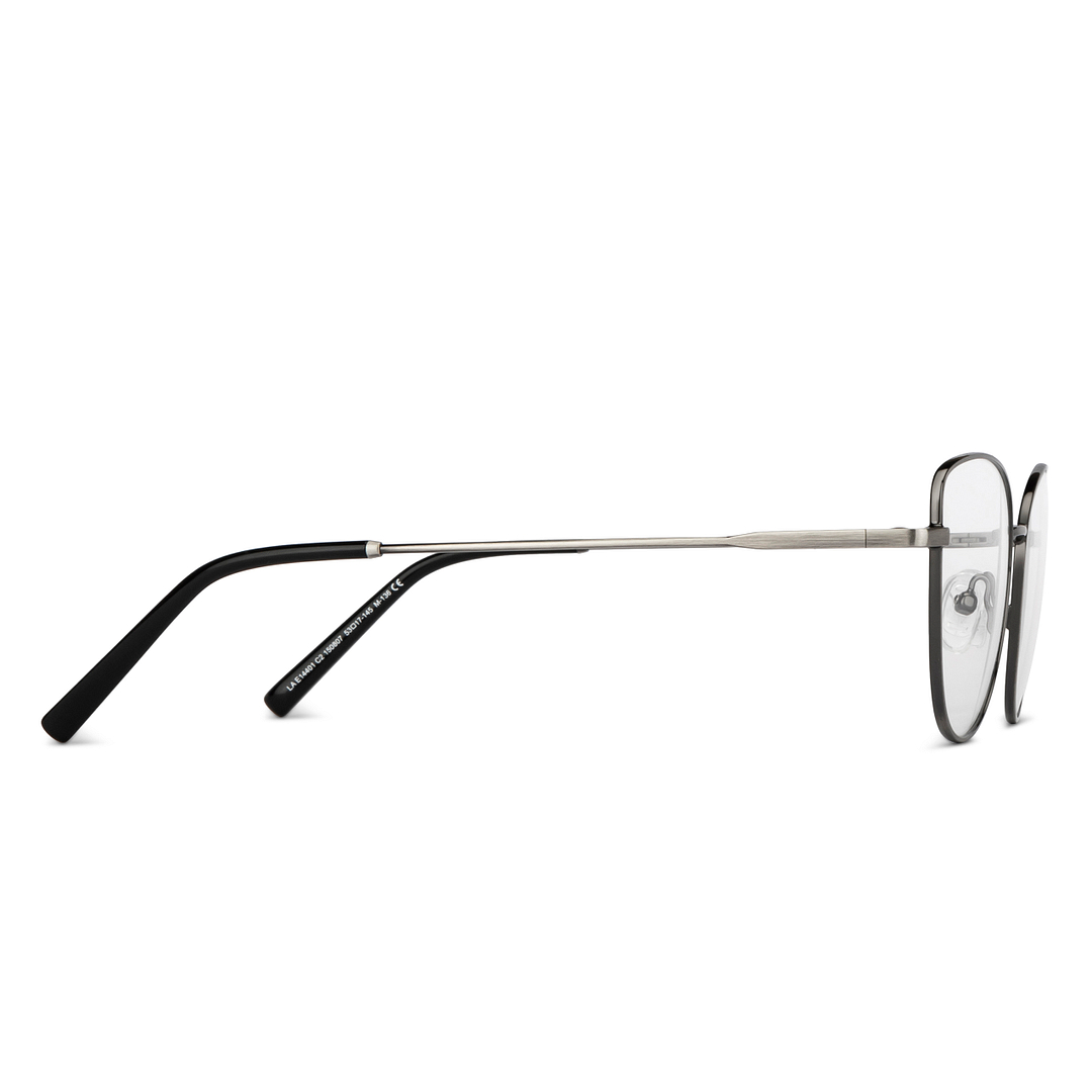Lenskart Air Online Mid Gunmetal Full Rim Cat Eye right side