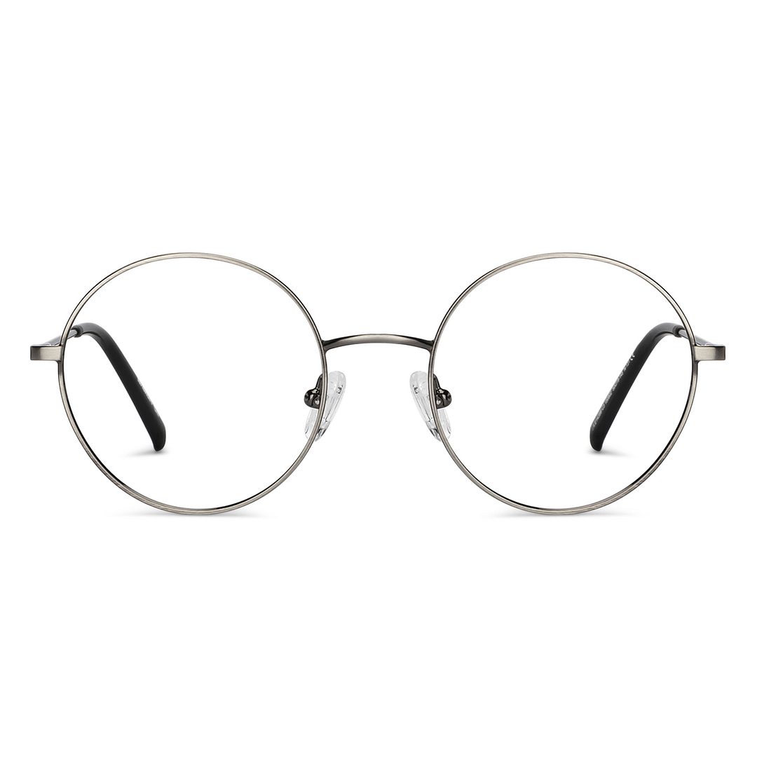 Lenskart Air Online Mid Gunmetal Full Rim Round right side