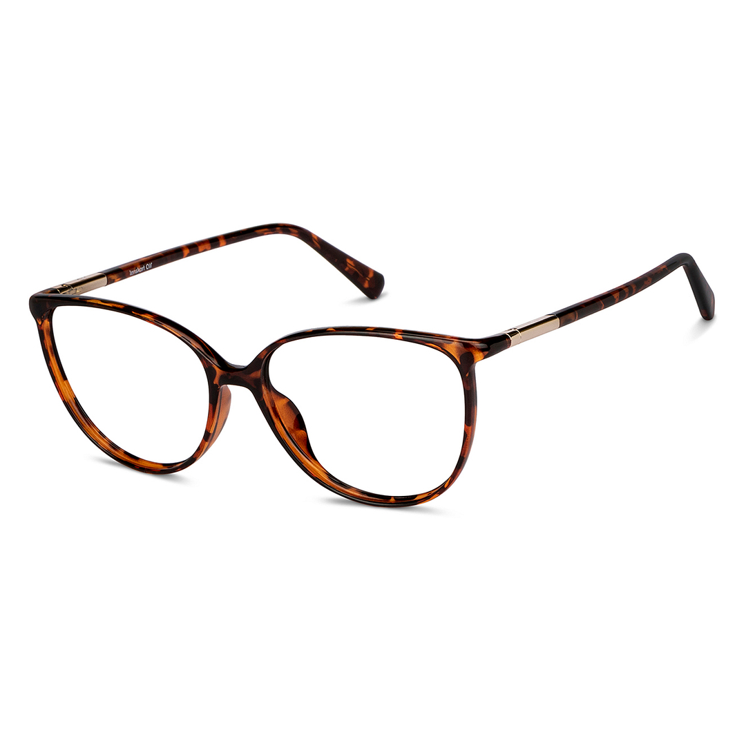 Lenskart Air Online Tortoise Full Rim Cat Eye right side