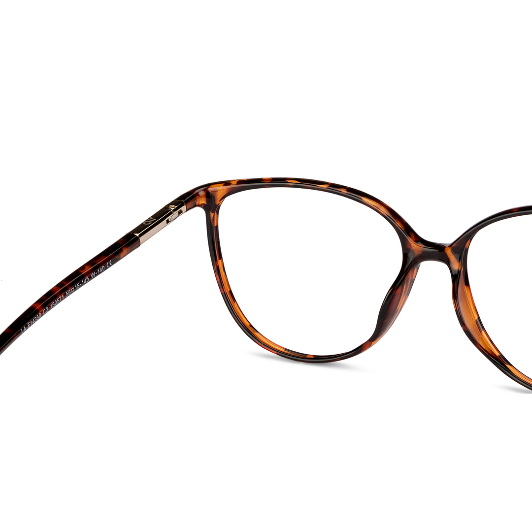 Lenskart Air Online Tortoise Full Rim Cat Eye right side