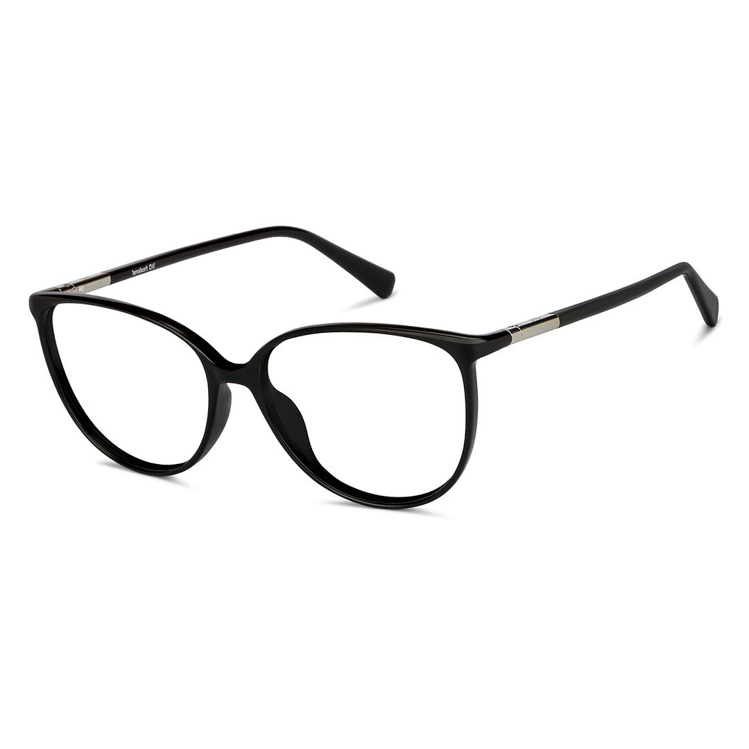 Lenskart Air Online Black Full Rim Cat Eye right side