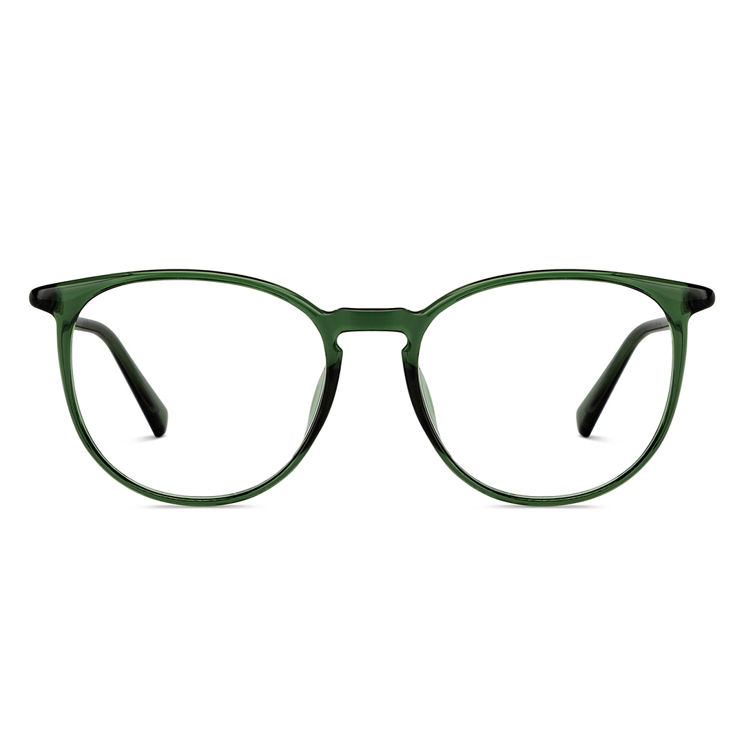 Lenskart Air Online Green Full Rim Round left side