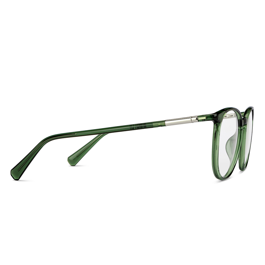 Lenskart Air Online Green Full Rim Round left side