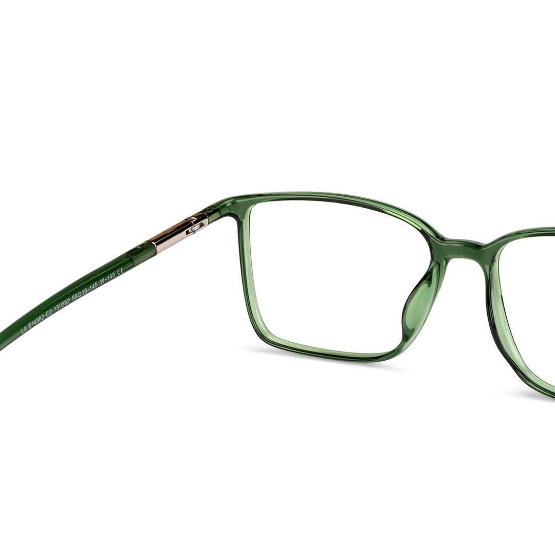 Lenskart Air Online Green Full Rim Rectangle right side