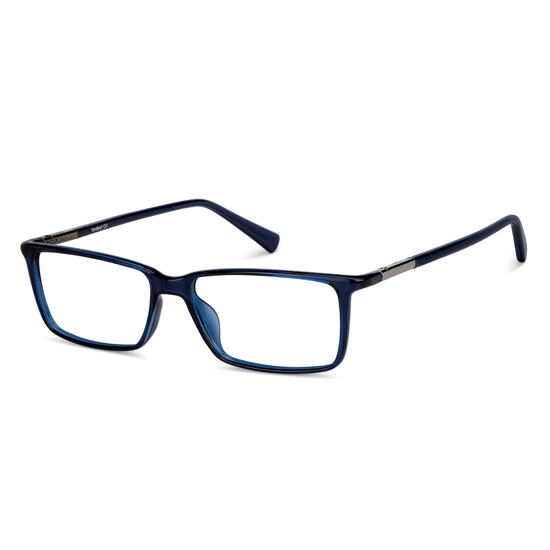 Lenskart Air Sky Blue Full Rim Rectangle right side