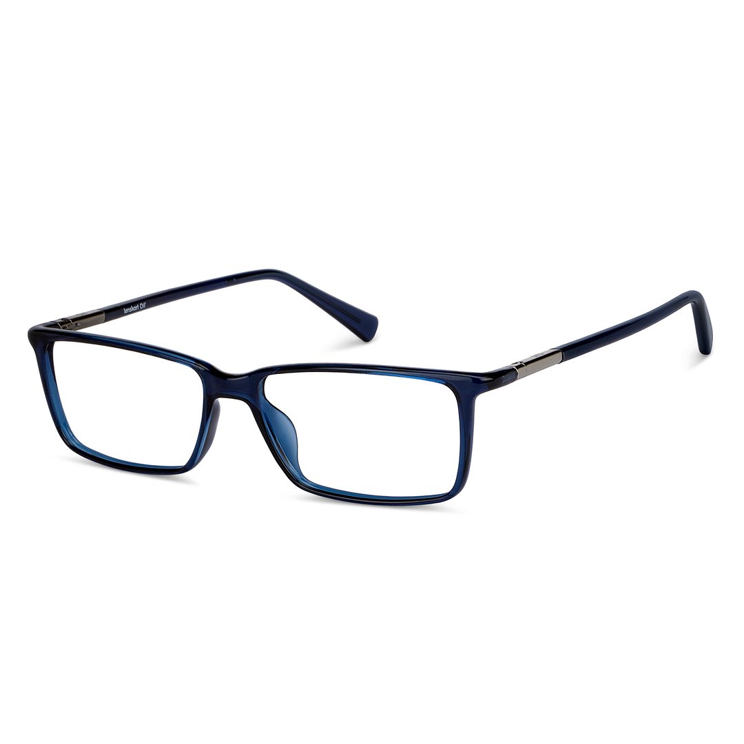 Lenskart Air Sky Blue Full Rim Rectangle right side