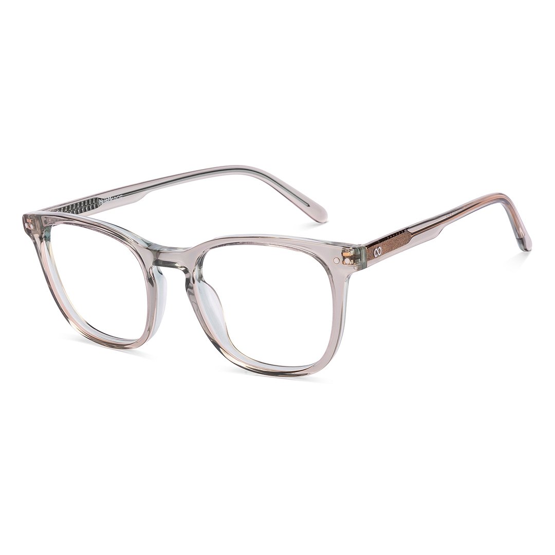 Lenskart Hustlr Ash grey-Ace Full Rim Square right side
