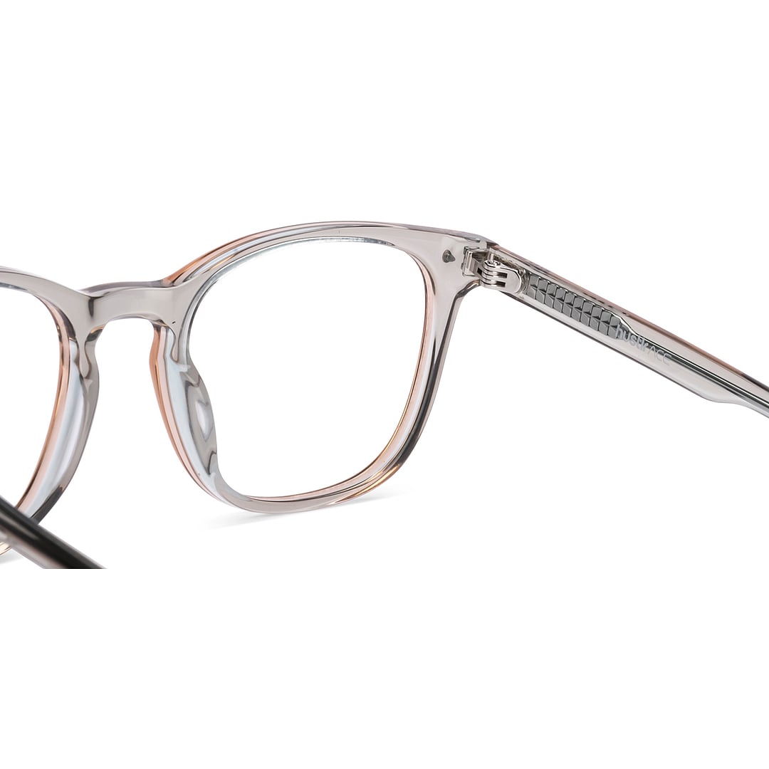 Lenskart Hustlr Ash grey-Ace Full Rim Square right side