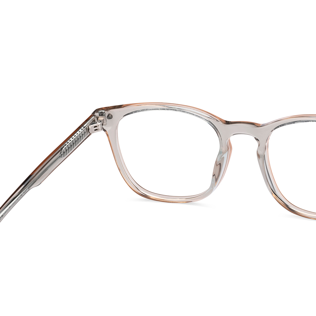 Lenskart Hustlr Ash grey-Ace Full Rim Square right side