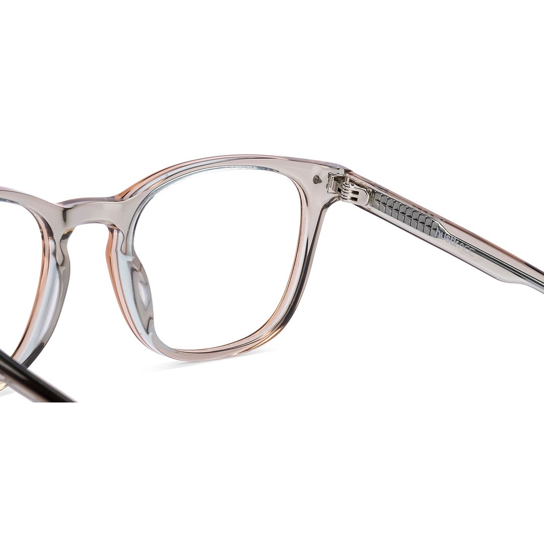 Lenskart Hustlr Ash grey-Ace Full Rim Square right side