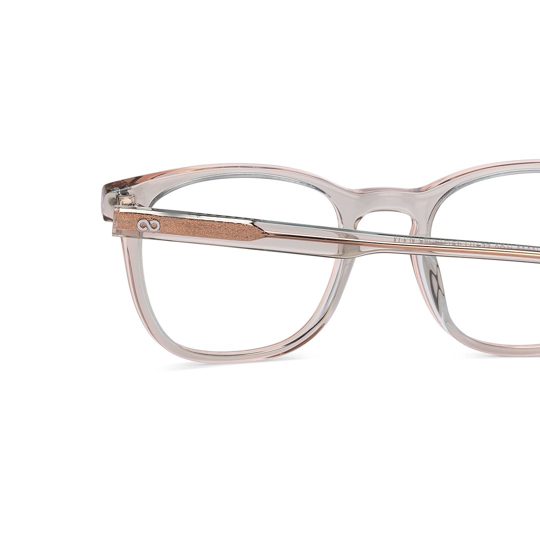 Lenskart Hustlr Ash grey-Ace Full Rim Square left side