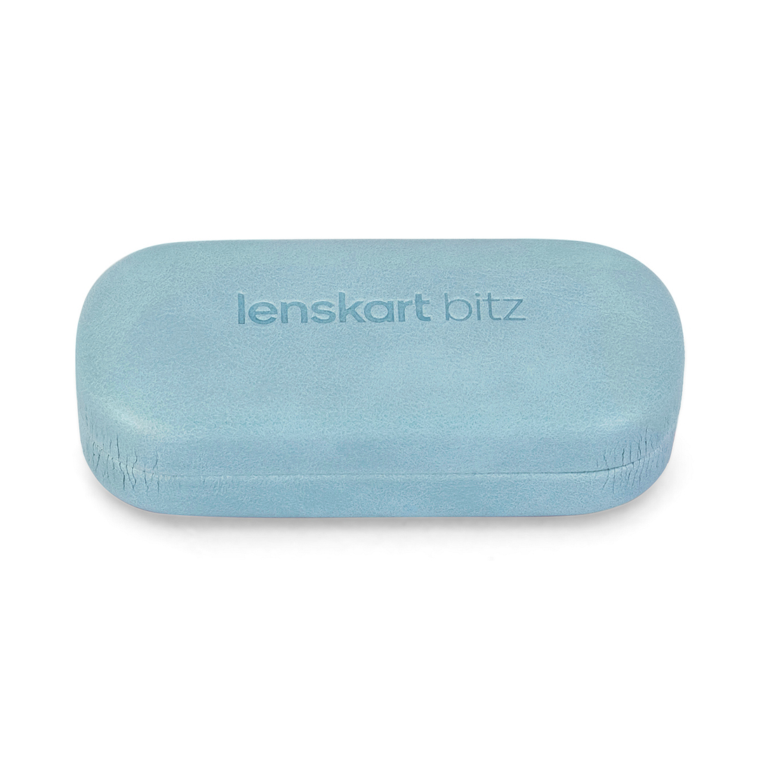 Lenskart Bitz Light Blue Magnetic Case left side