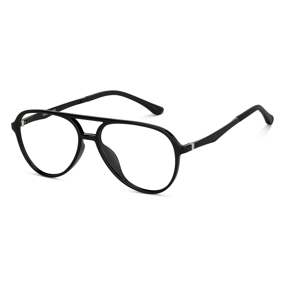 Lenskart Air Online Black Full Rim Aviator right side
