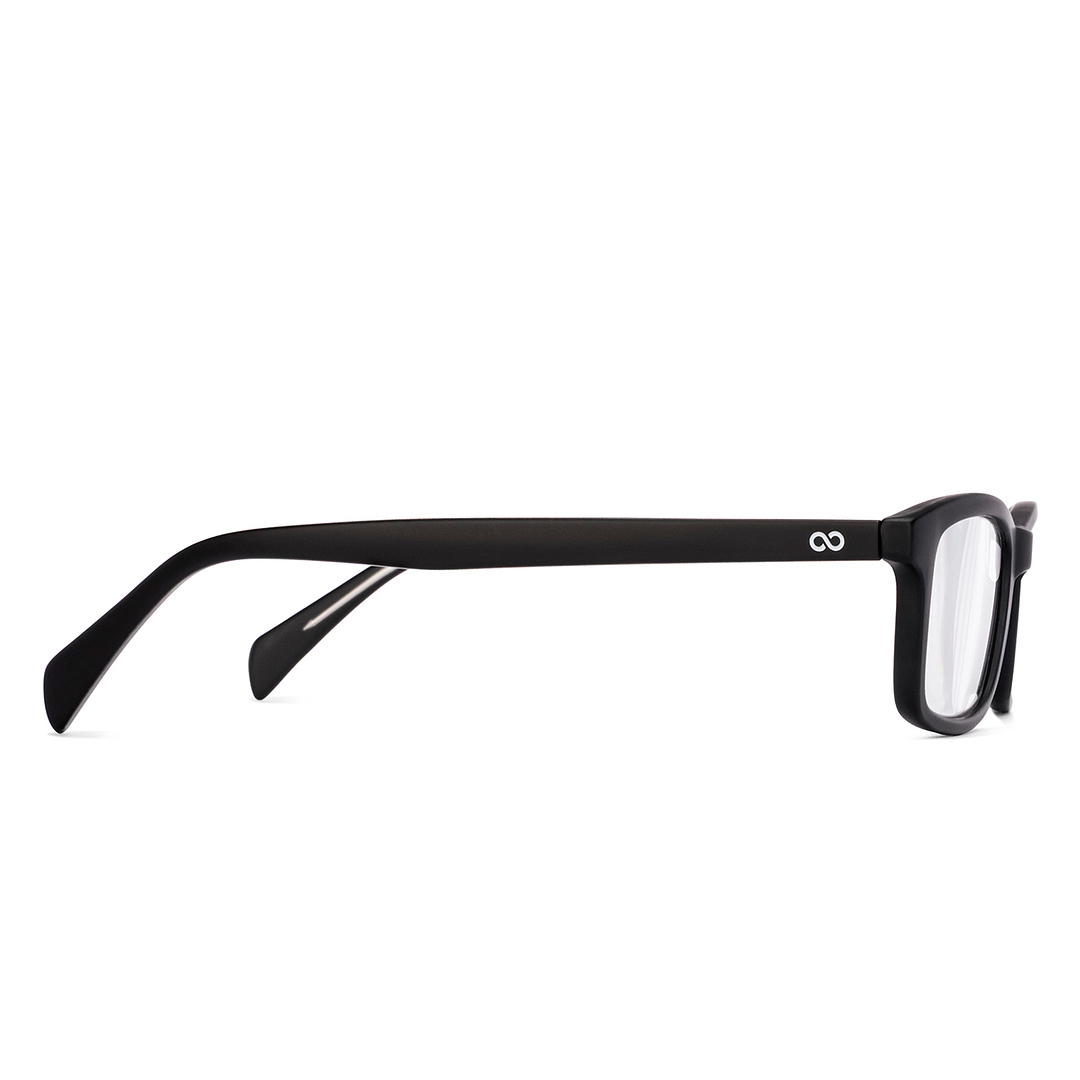 Lenskart READERS Black Black Full Rim Rectangle Lenskart READERS LR E11058 Only for 1 5 Prefitted Powers left side