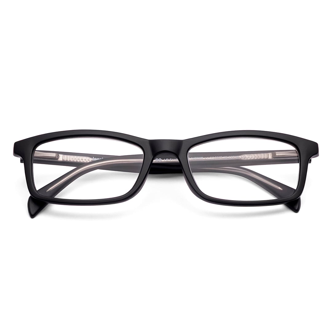 Lenskart READERS Black Black Full Rim Rectangle Lenskart READERS LR E11058 Only for 1 5 Prefitted Powers left side
