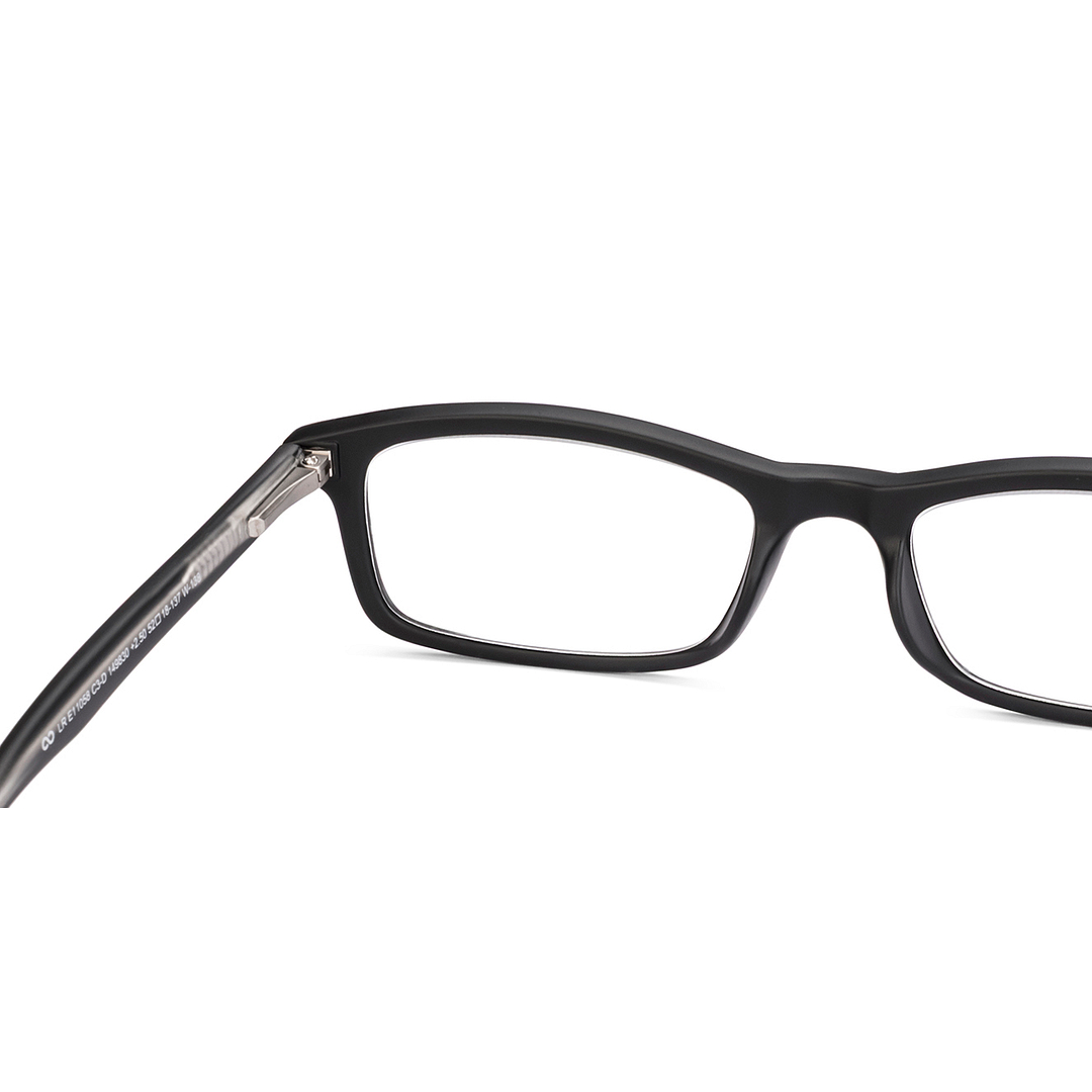 Lenskart READERS Black Black Full Rim Rectangle Lenskart READERS LR E11058 Only for 2 5 Prefitted Powers right side