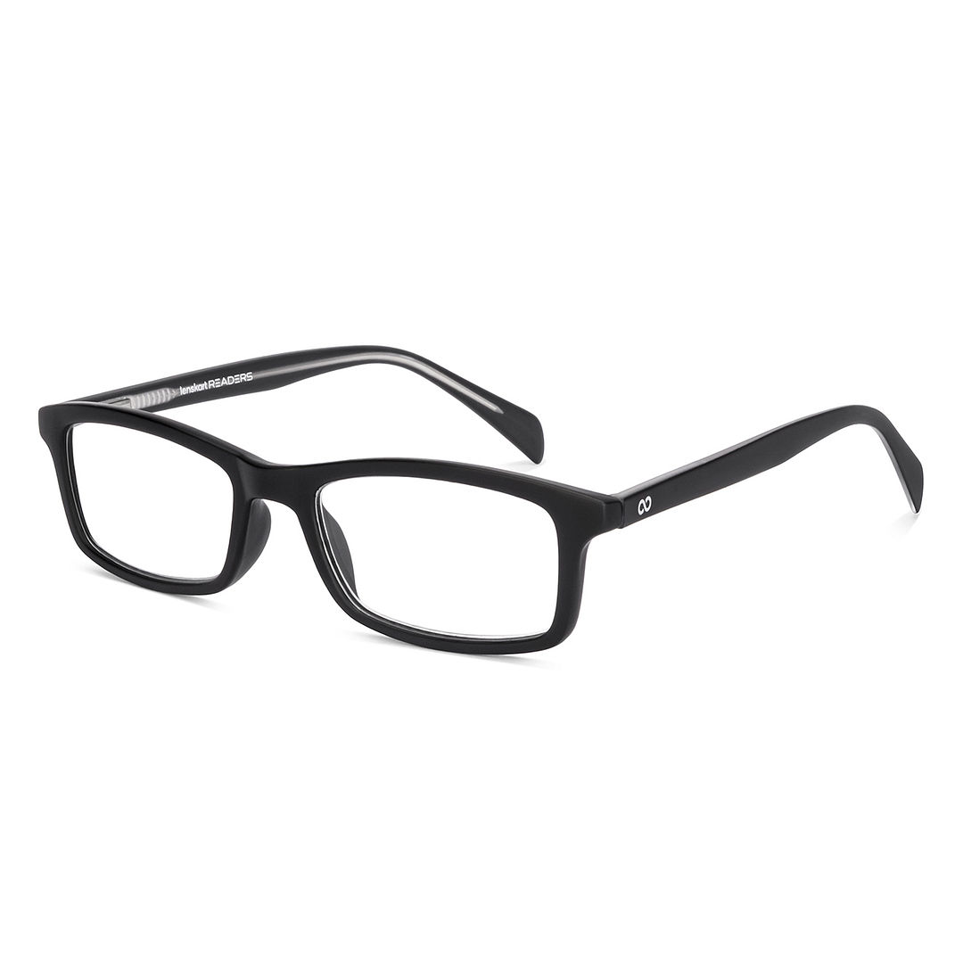 Lenskart READERS Black Black Full Rim Rectangle Lenskart READERS LR E11058 Only for 2 Prefitted Powers right side