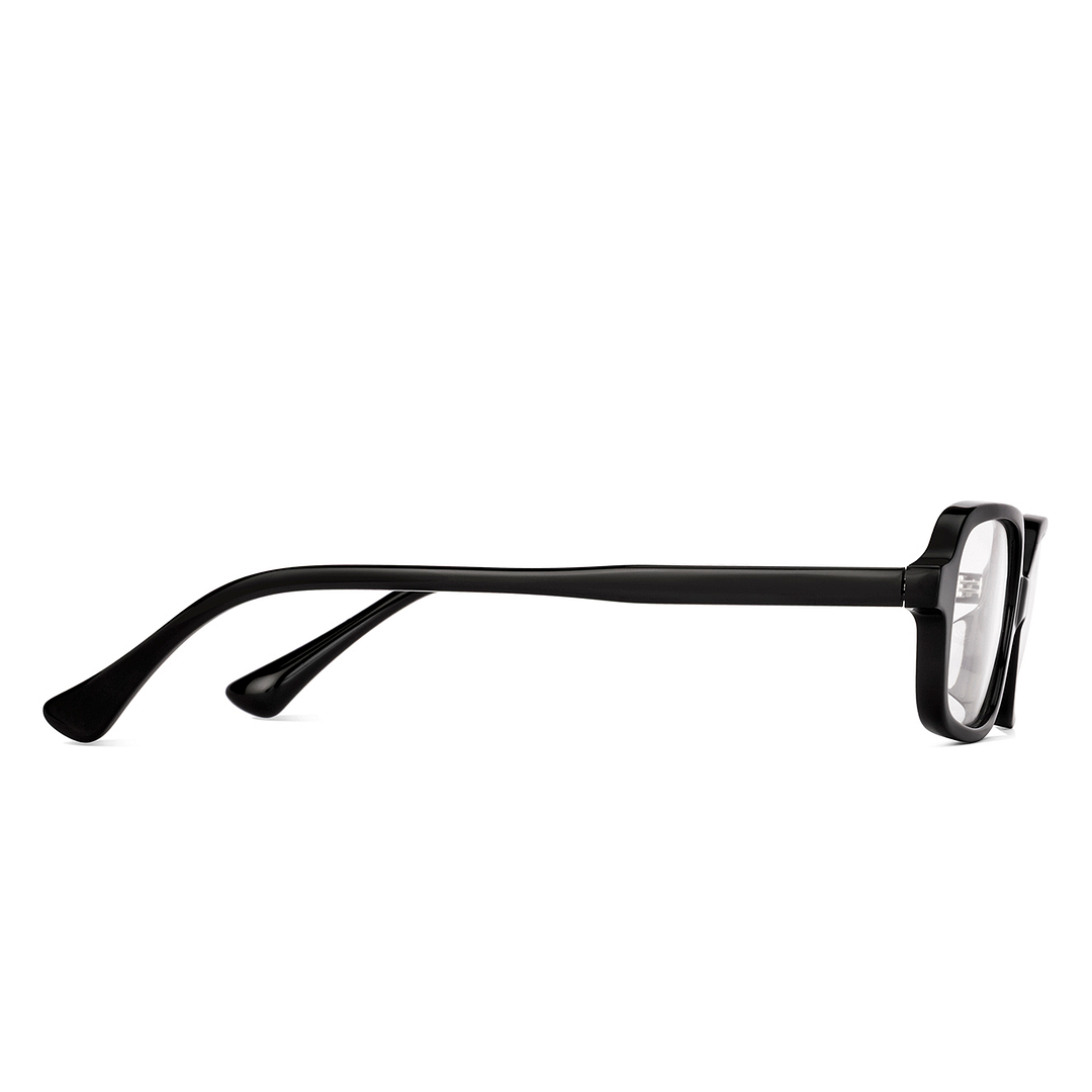 Lenskart Black Full Rim Rectangle left side