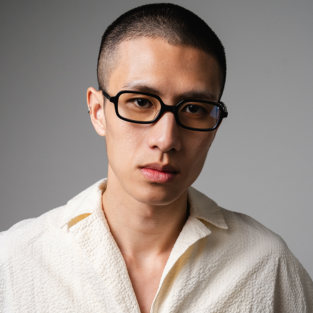 Lenskart Black Full Rim Rectangle left side