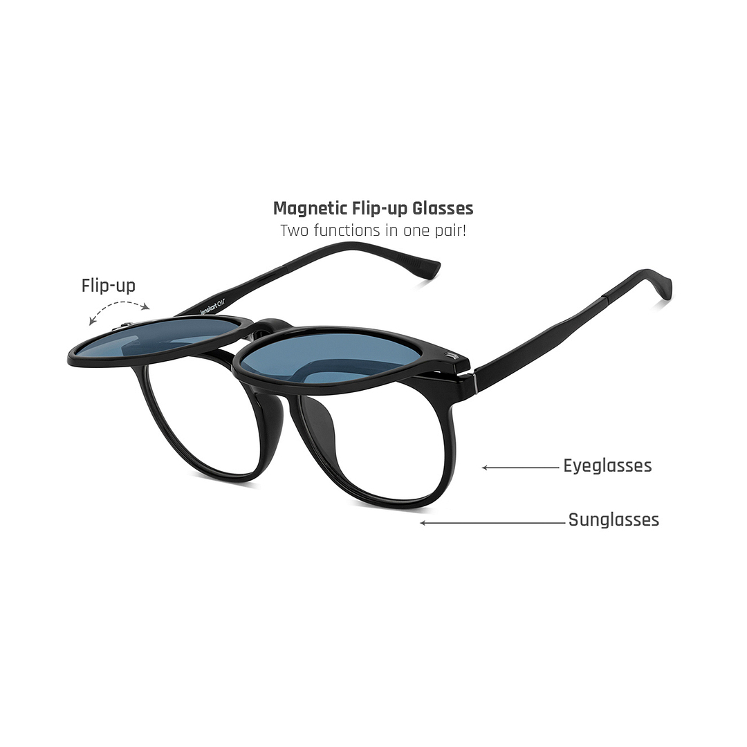 Lenskart Air Black Full Rim Square left side