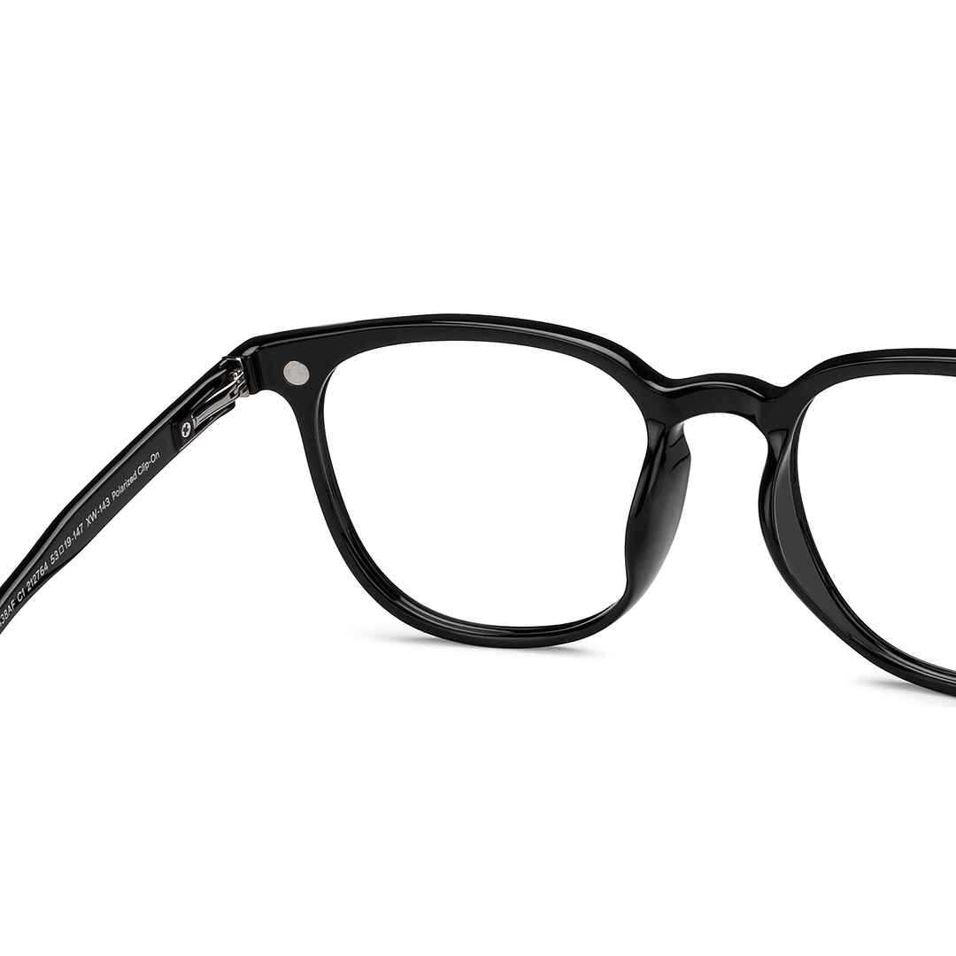 Lenskart Air Black Full Rim Square right side