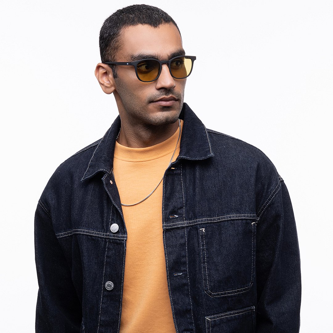 Lenskart Hustlr Online Dark Night Full Rim Square right side