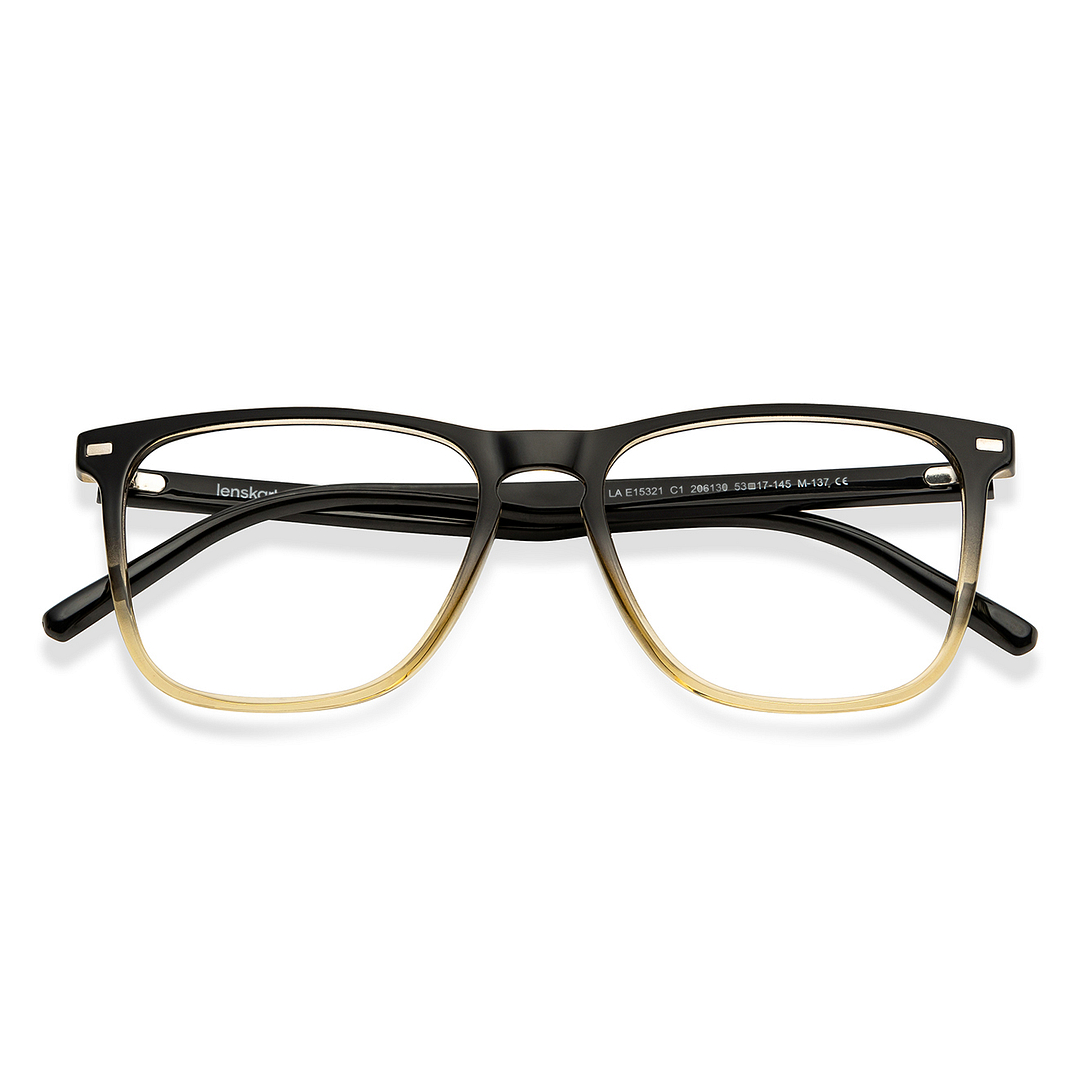 Lenskart Air Black Full Rim Square left side