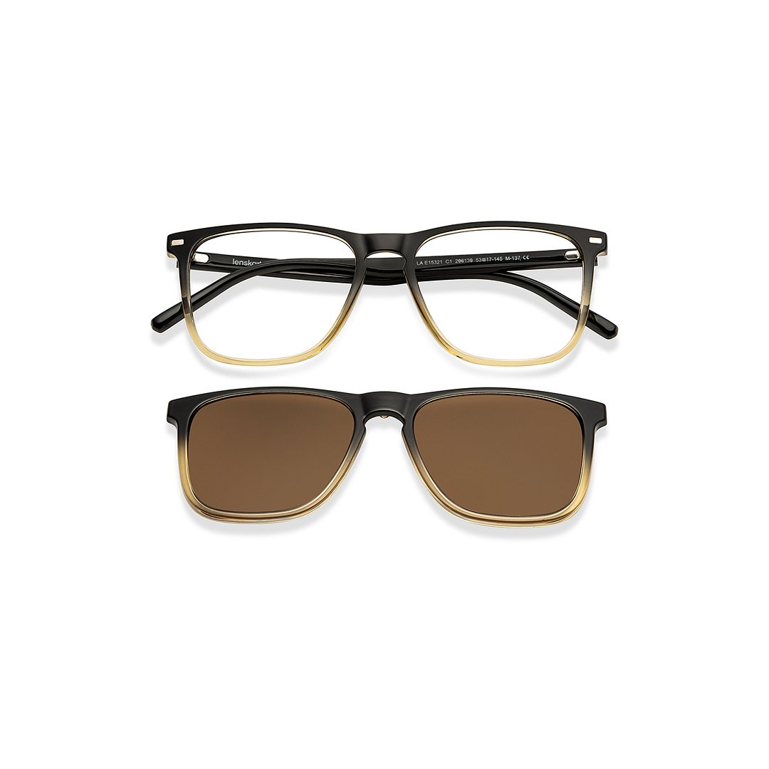 Lenskart Air Black Full Rim Square right side