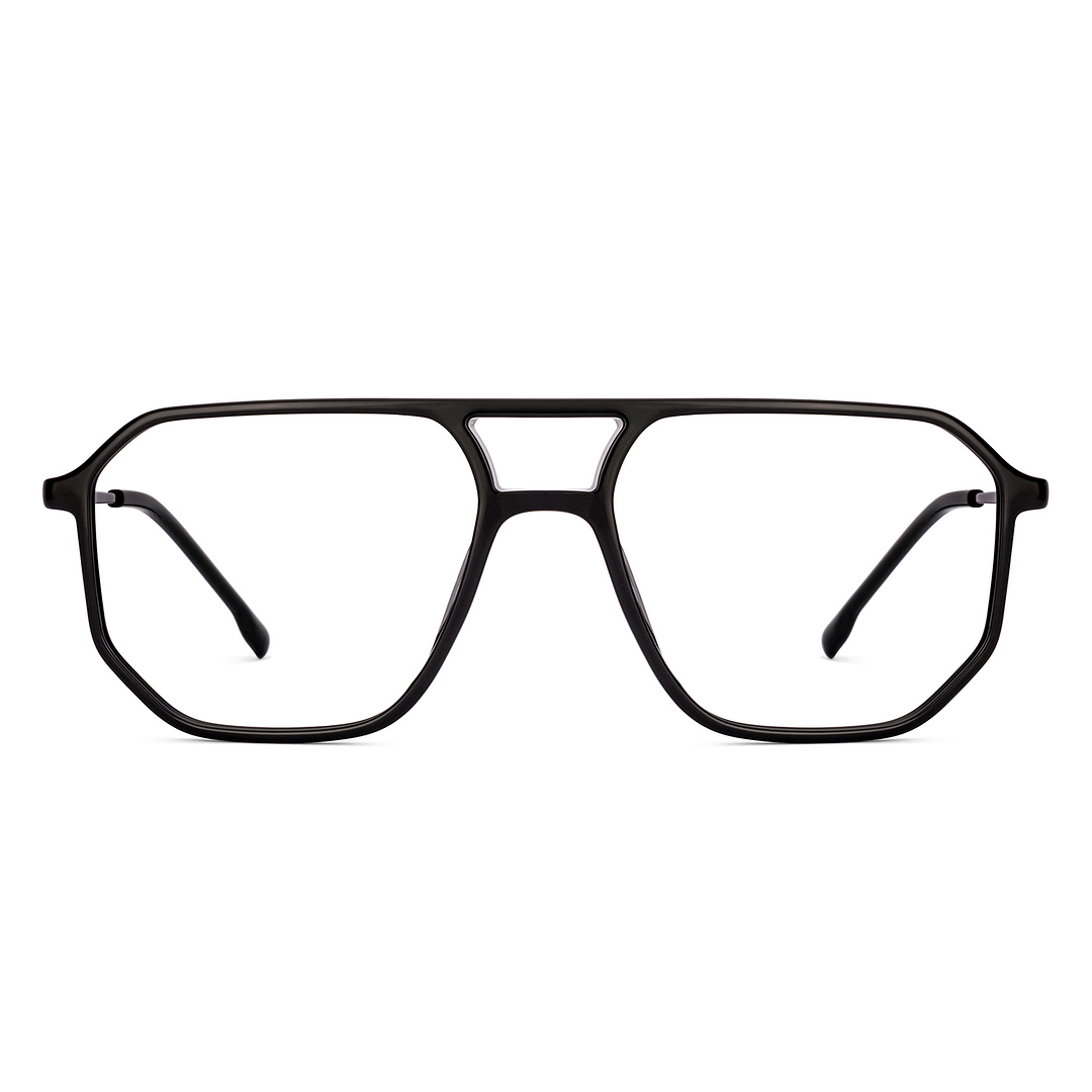 Lenskart Air Black Full Rim Geometric right side
