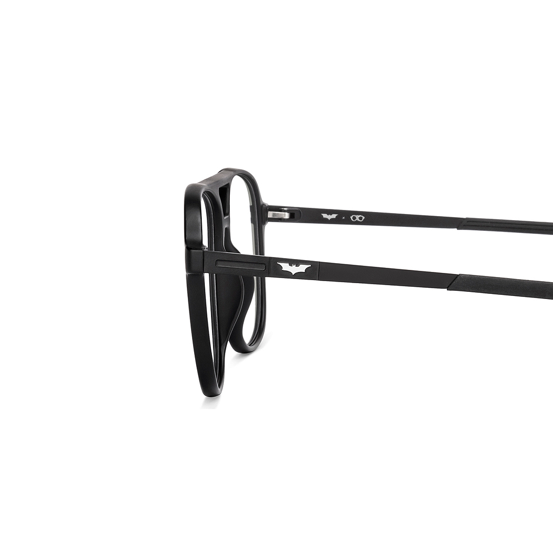 Lenskart Black Full Rim Aviator left side