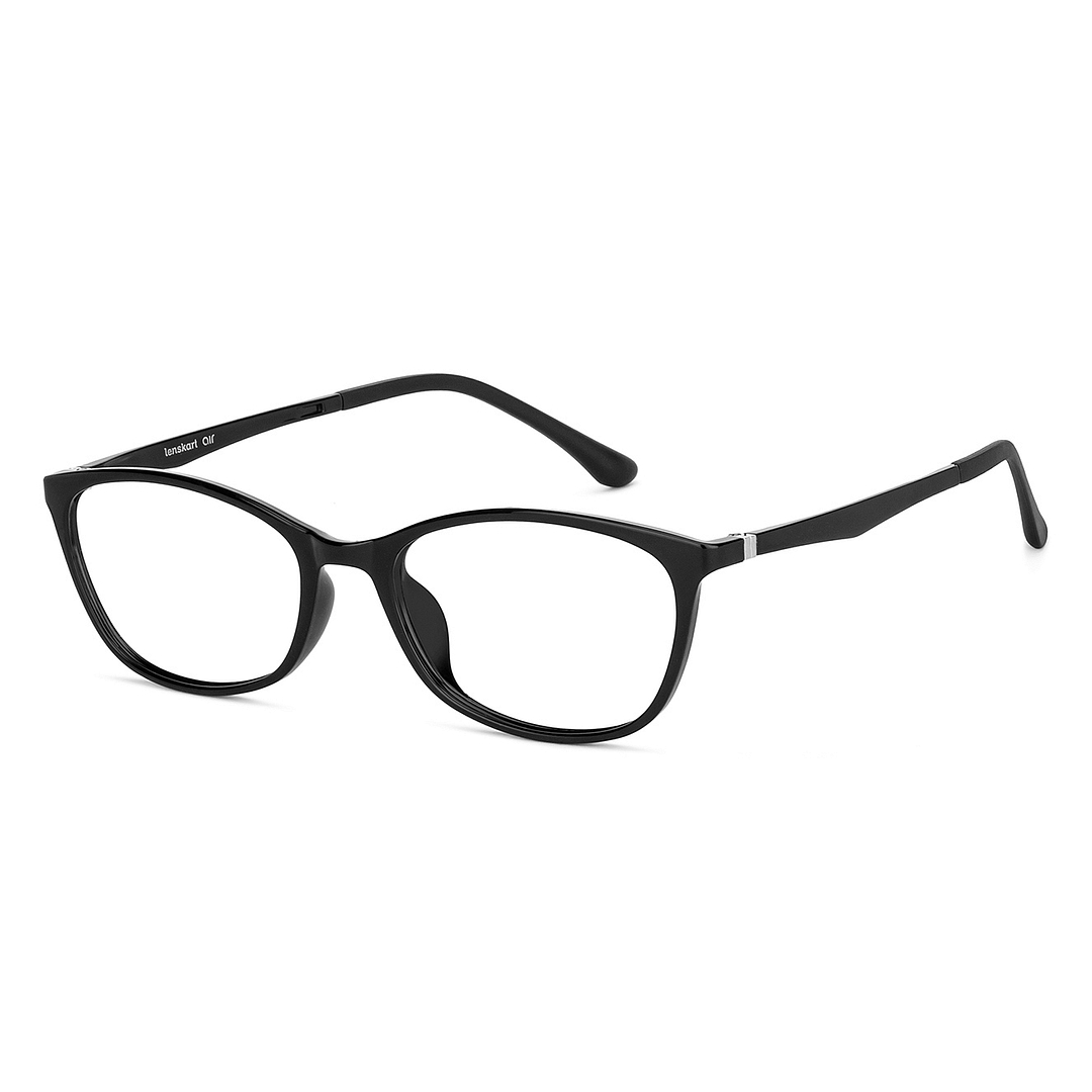 Lenskart Air Online Black Full Rim Cat Eye right side