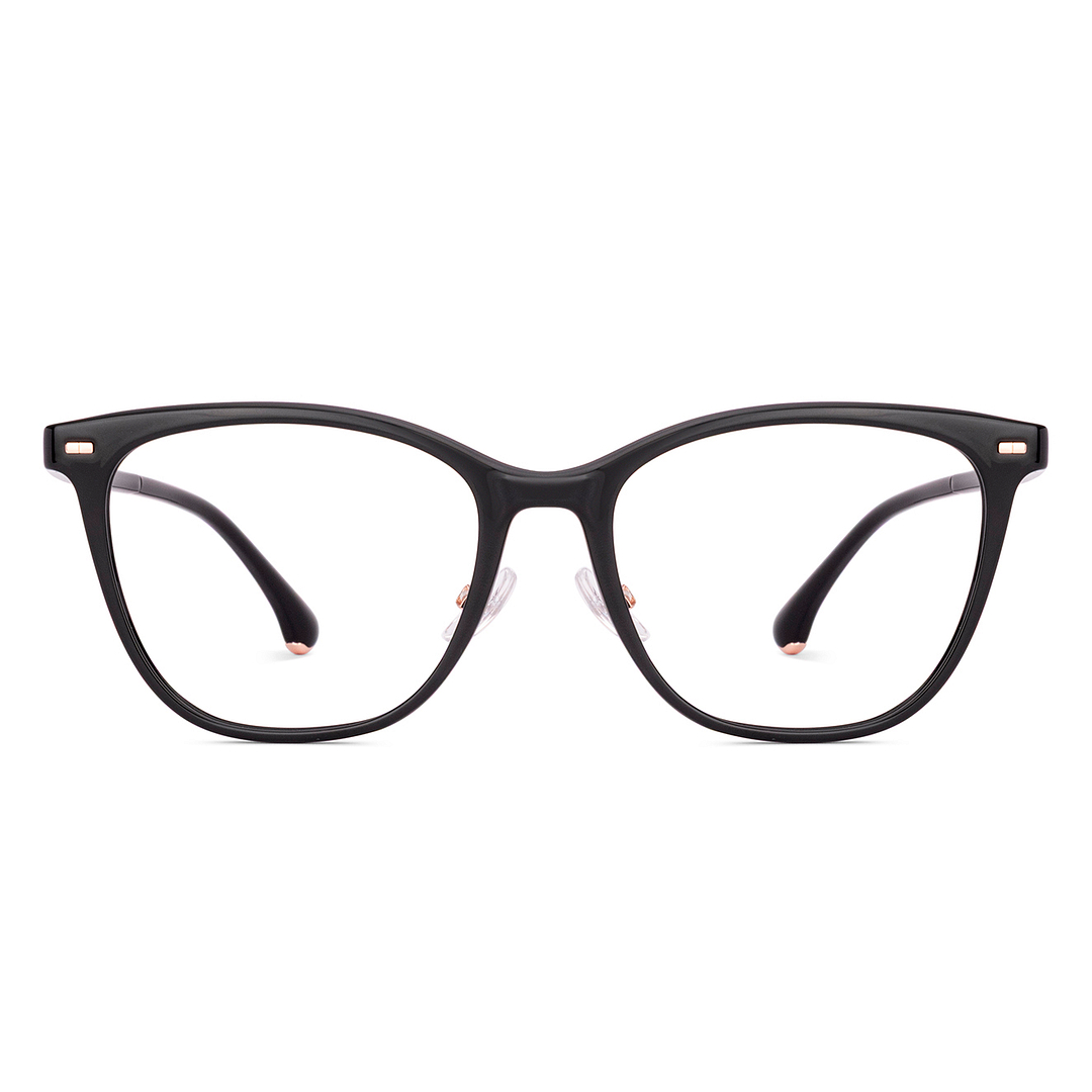 Lenskart Air Black Full Rim Cat Eye right side