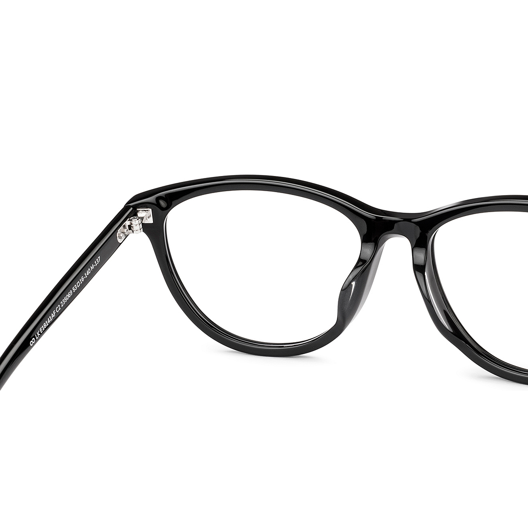 Lenskart Black Full Rim Cat Eye right side