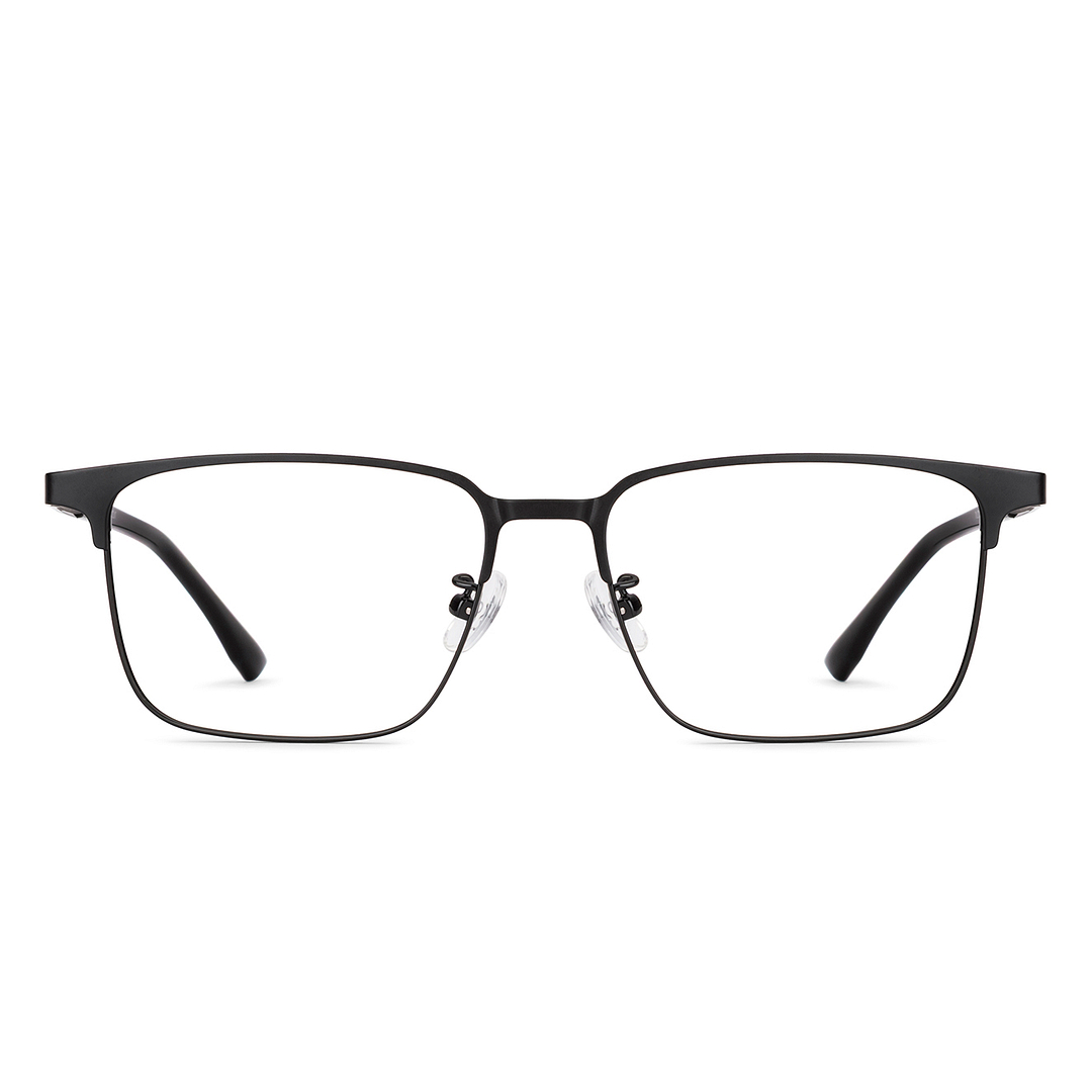 Lenskart Air Black Full Rim Clubmaster right side