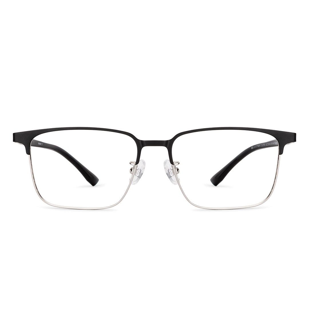 Lenskart Air Black Full Rim Clubmaster right side