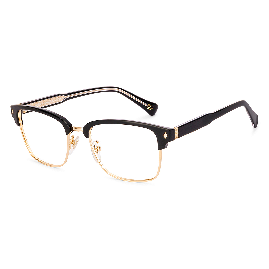 Buy Black Full Rim Clubmaster Lenskart IP LK E17992 Eyeglasses at
