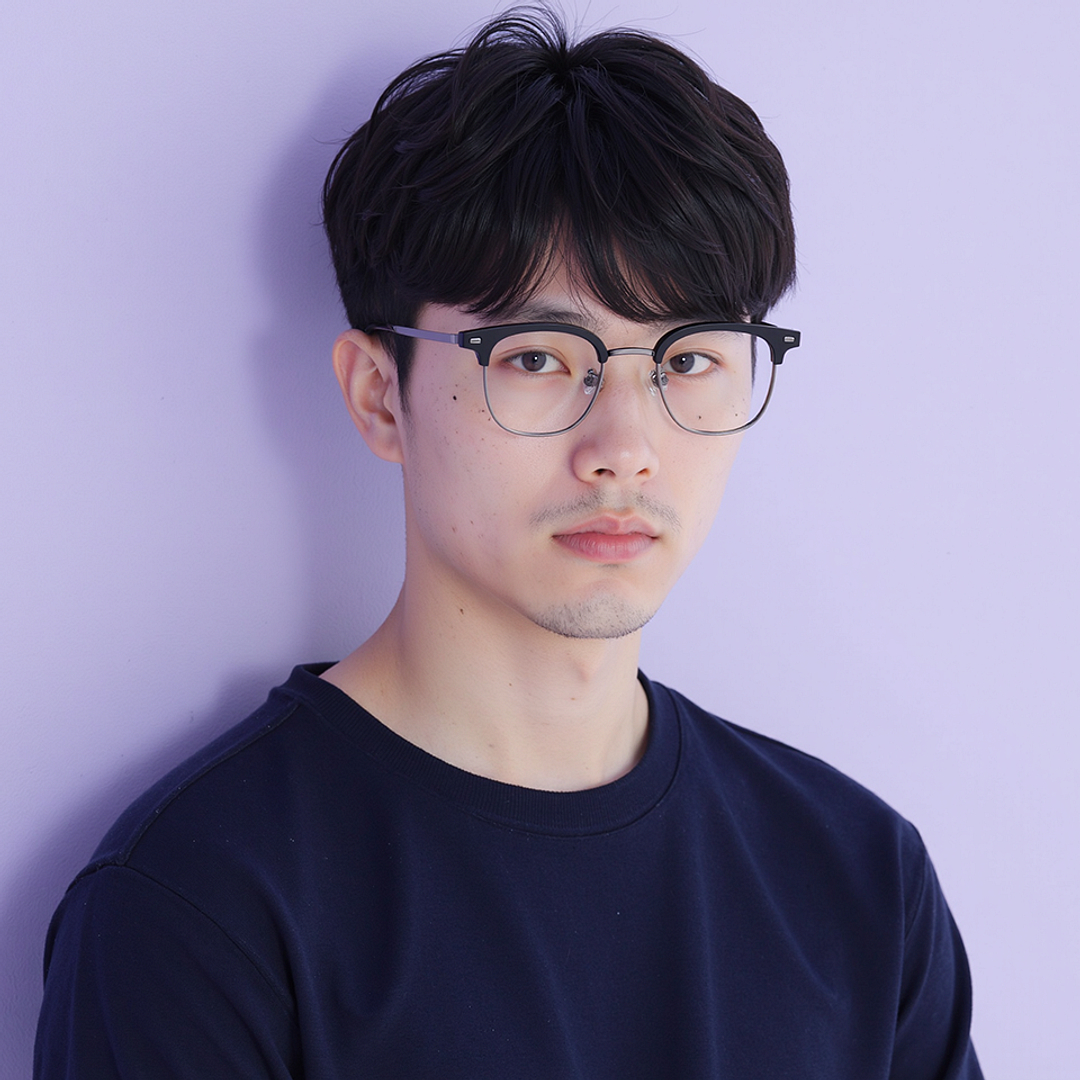 Lenskart Black Full Rim Clubmaster right side