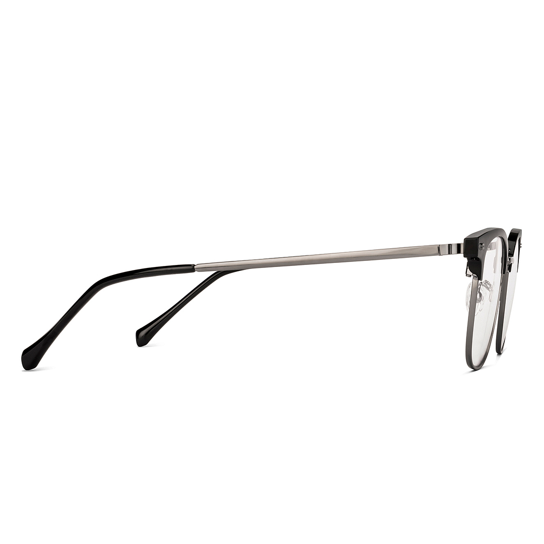 Lenskart Black Full Rim Clubmaster left side