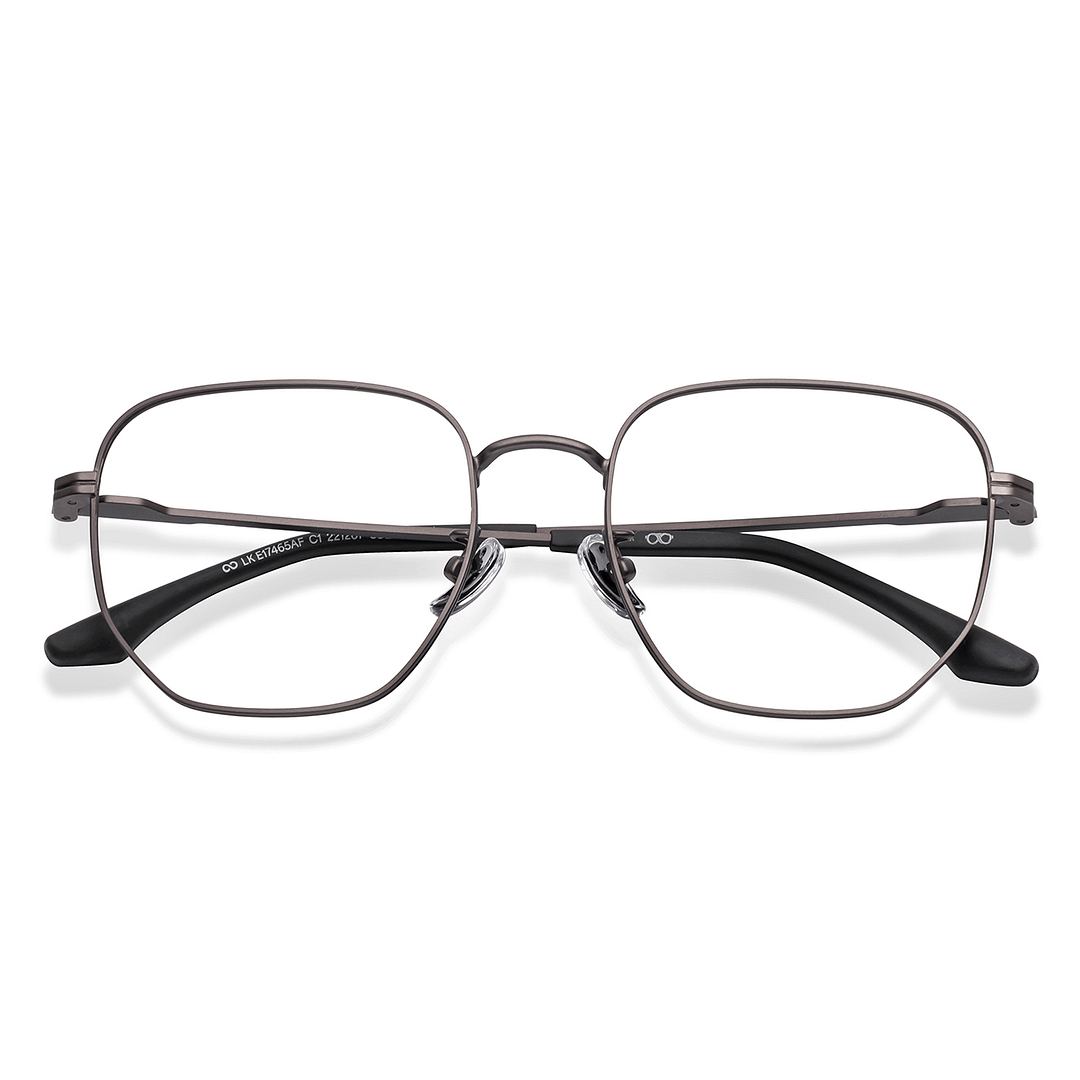 Lenskart Black Full Rim Geometric right side