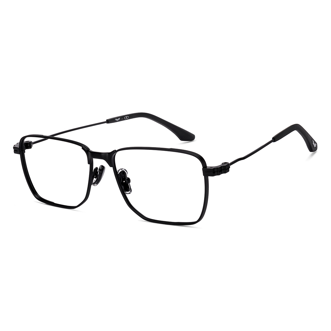 Lenskart STUDIO Black Full Rim Rectangle right side