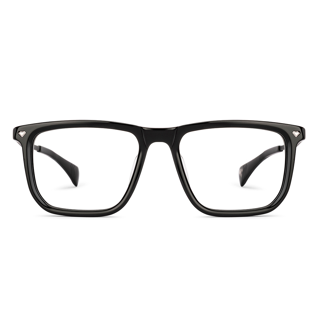 Lenskart STUDIO Black Full Rim Geometric right side