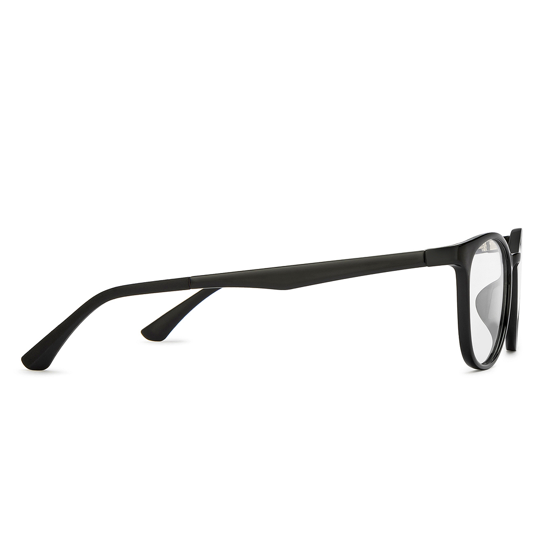 Lenskart Air Black Full Rim Round left side
