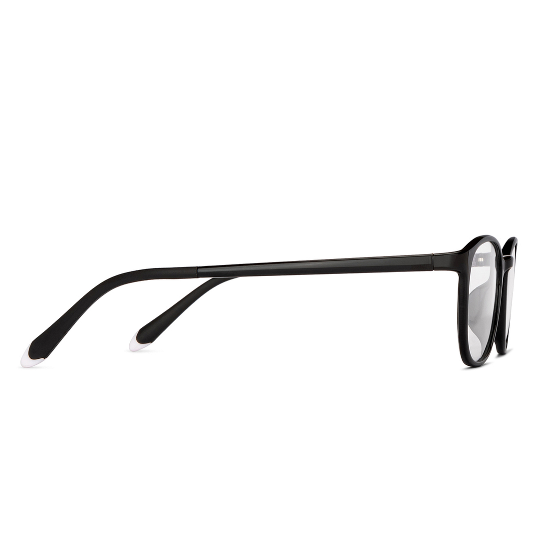 Lenskart Air Online Black Full Rim Round left side