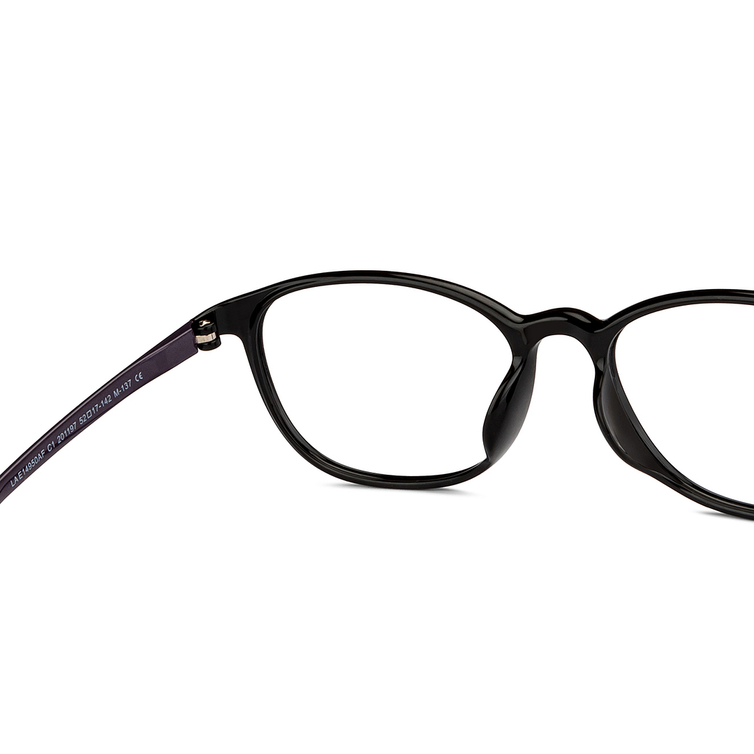 Lenskart Air Online Black Full Rim Round right side