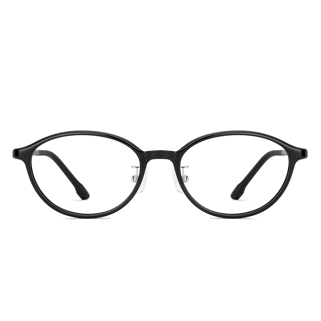 Lenskart Air Black Full Rim Oval right side