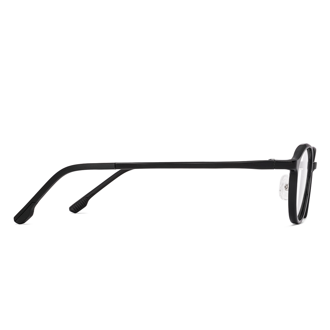 Lenskart Air Black Full Rim Oval left side