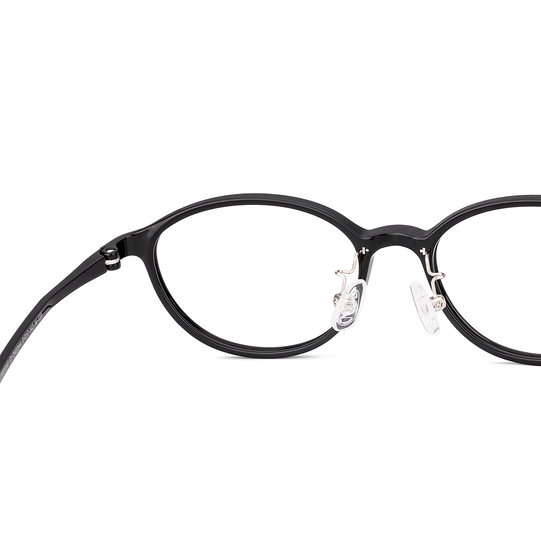 Lenskart Air Black Full Rim Oval right side
