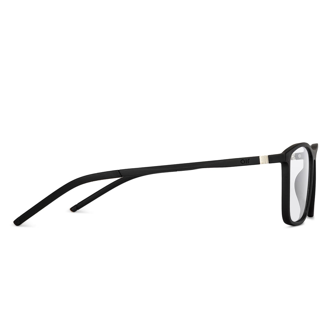 Lenskart Air Black Full Rim Rectangle left side