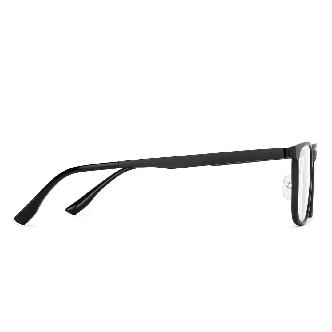 Lenskart Air Black Full Rim Rectangle left side