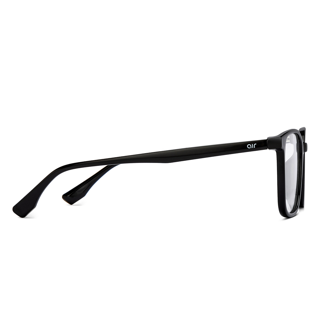Lenskart Air Black Full Rim Square left side